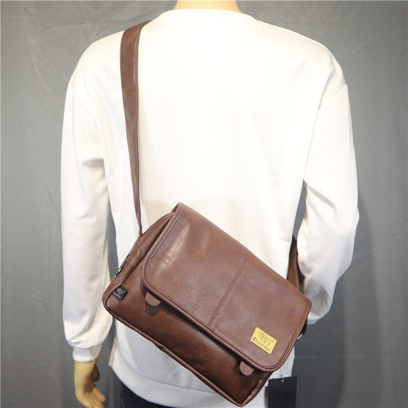 Men's Slouchy Comfortable Fashion Trendy Green Bags