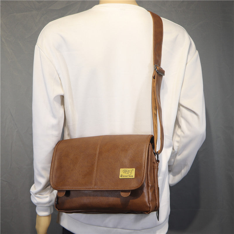 Men's Slouchy Comfortable Fashion Trendy Green Bags