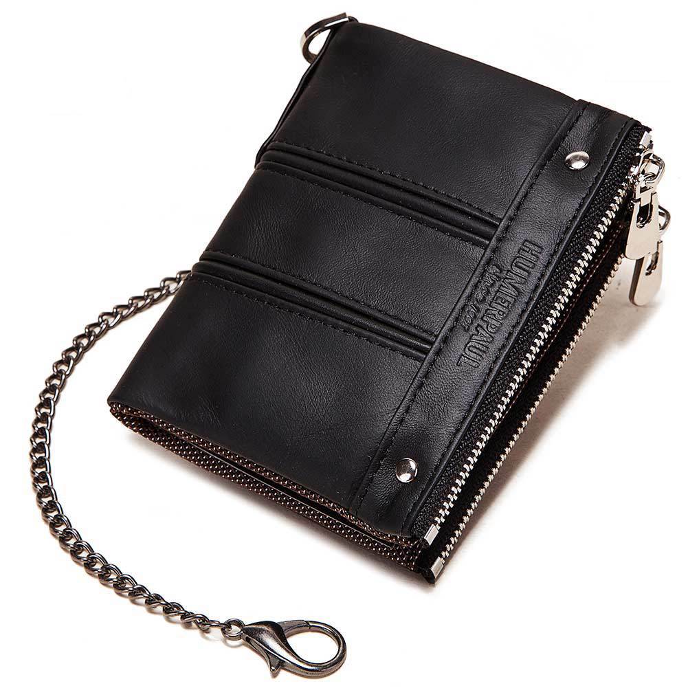 Men's Paul Credit Top Layer Leather Short Men's Wallets