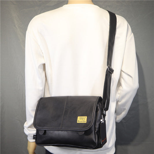 Men's Slouchy Comfortable Fashion Trendy Green Bags