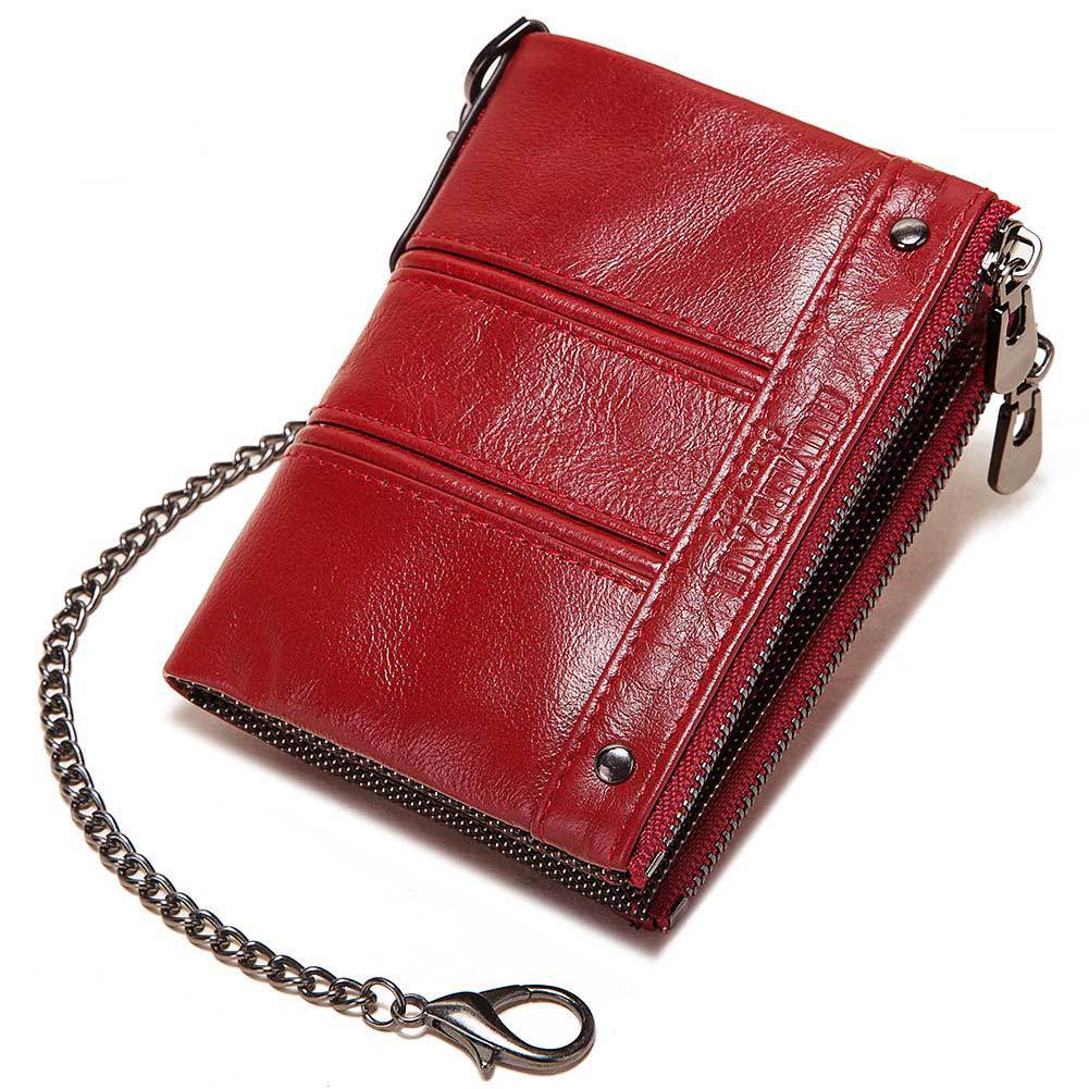 Men's Paul Credit Top Layer Leather Short Men's Wallets