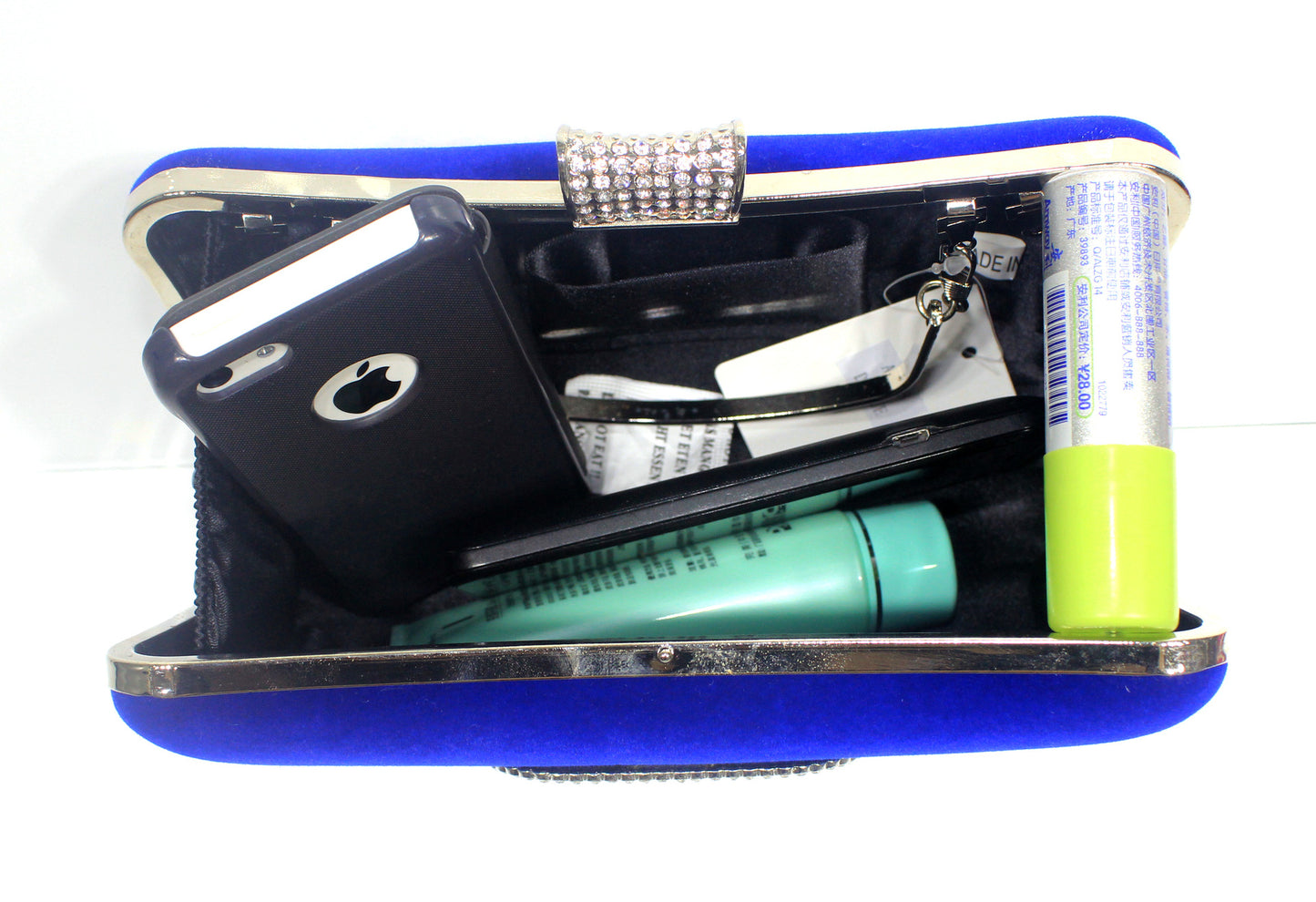 Women's Diamond Decorations Dinner Veet Dress Banquet Evening Bags