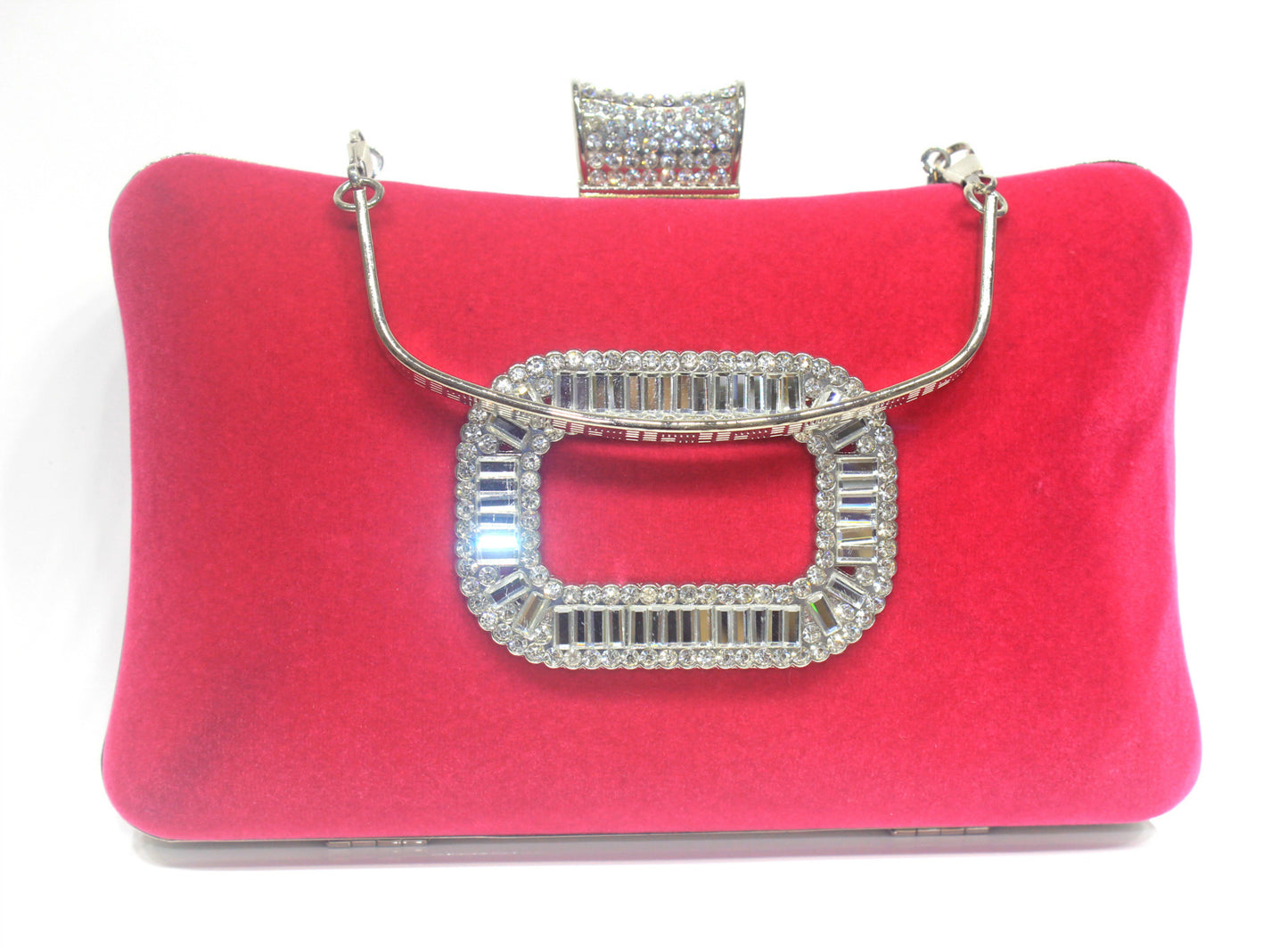 Women's Diamond Decorations Dinner Veet Dress Banquet Evening Bags