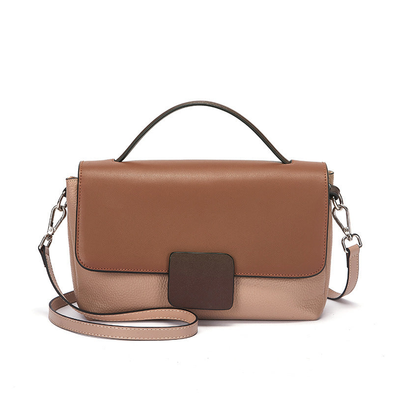 Women's Elegant Genuine Leather Fashion Cowhide Crossbody Bags