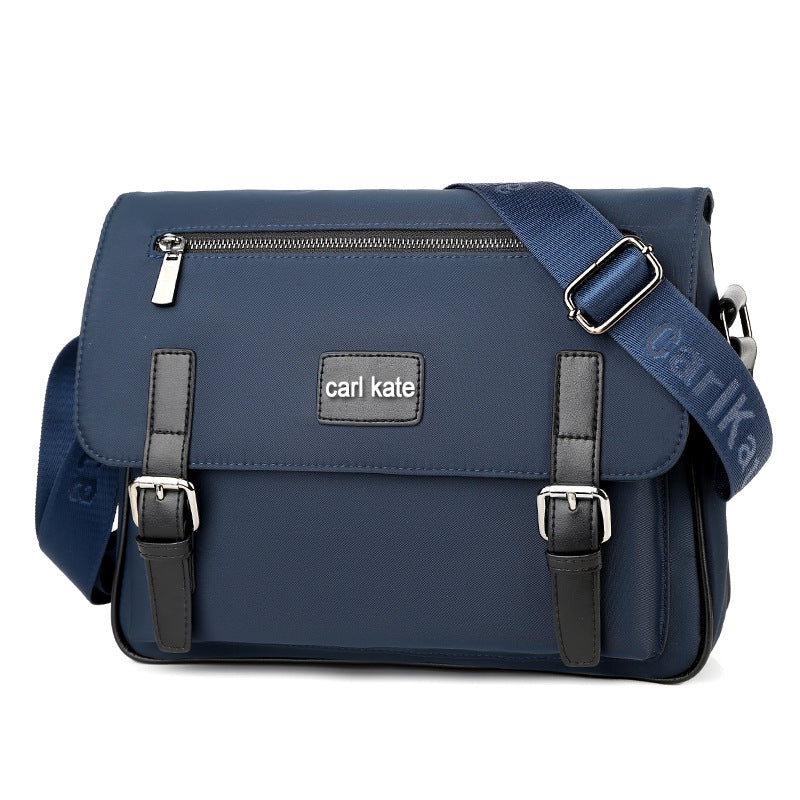Men's Innovative Horizontal Nylon Fashion Trend Men's Shoulder Bags