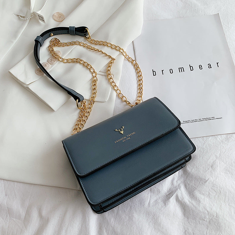 Affordable Luxury Fashion Female Deer Head Chain High Women's Shoulder Bag