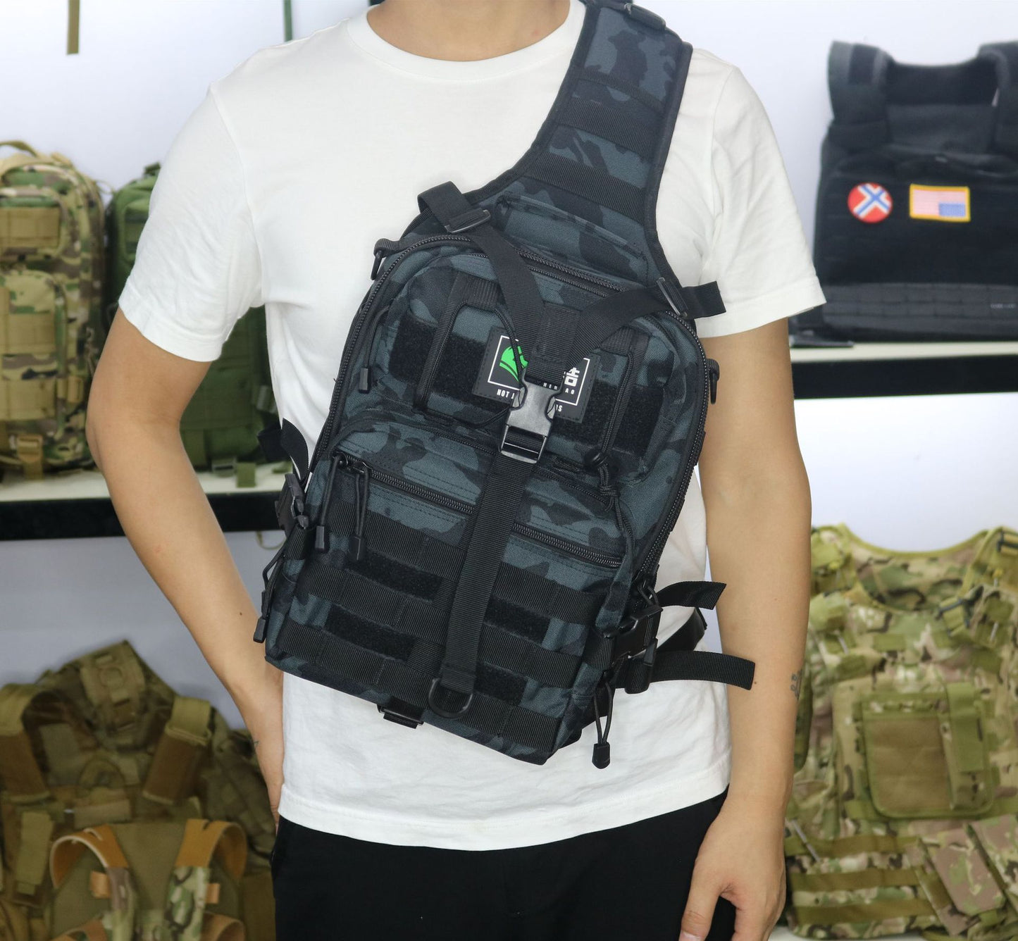 Versatile Creative Attractive Charming Camouflage Leisure Bags
