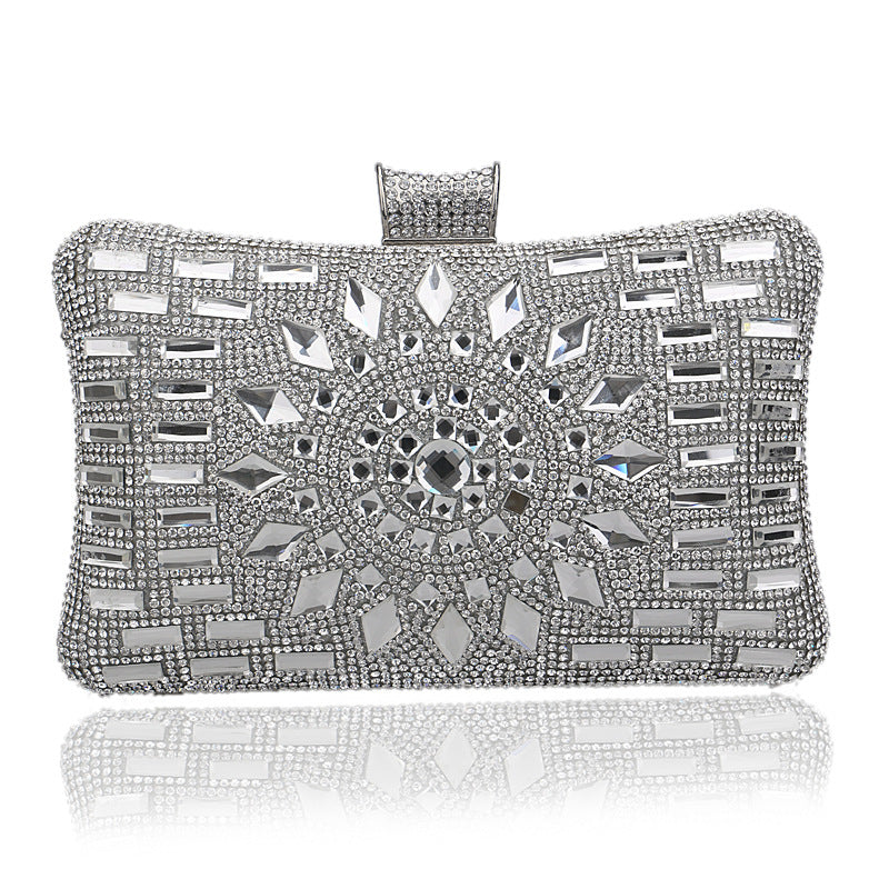 Women's Diamond Dinner Cheongsam Luxury Banquet Clutch Bags
