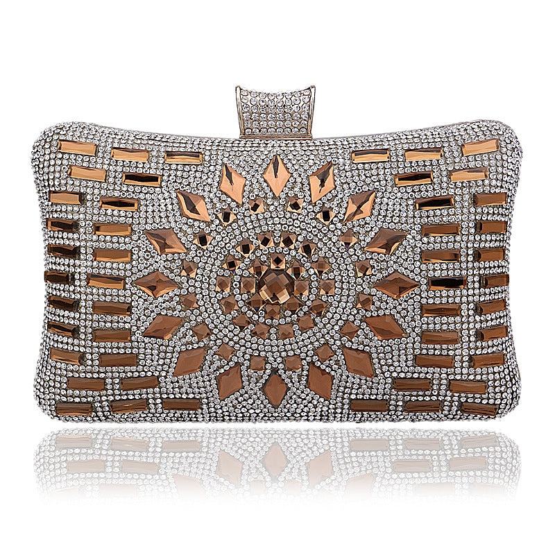 Women's Diamond Dinner Cheongsam Luxury Banquet Clutch Bags