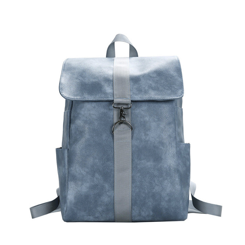 Attractive Korean Style Niche White Ditch Backpacks