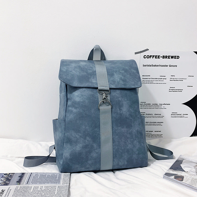 Attractive Korean Style Niche White Ditch Backpacks