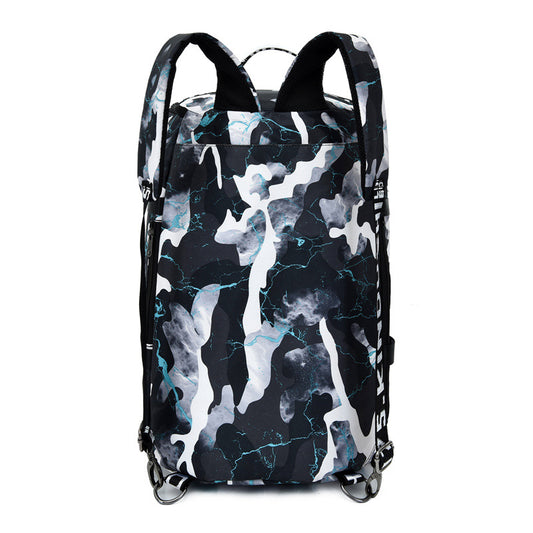 Men's Large Capacity Fashion Multifunctional Female Korean Backpacks