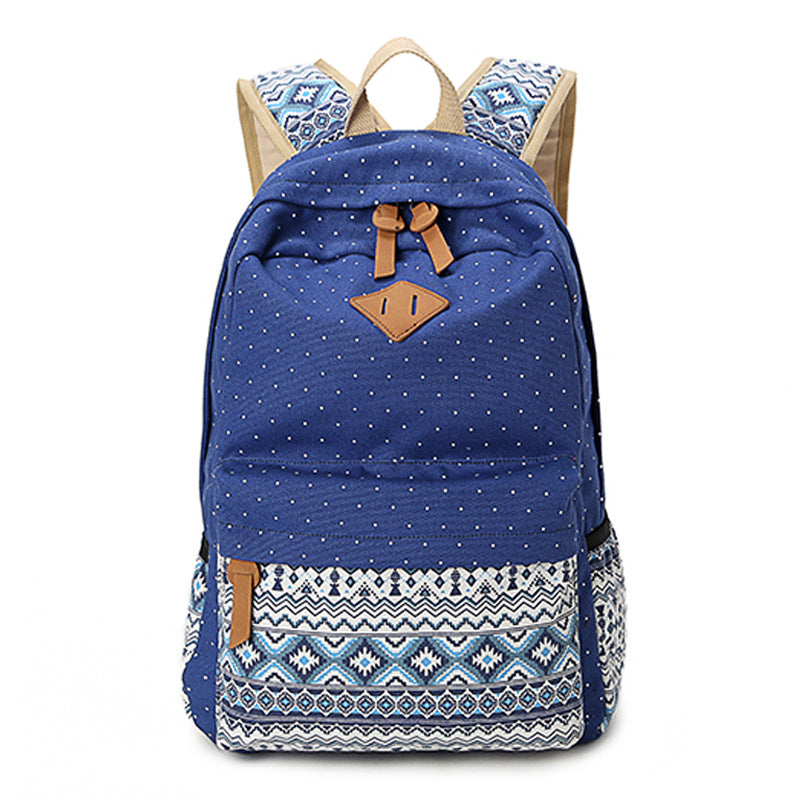 Women's Canvas For Ethnic Style Cloth Backpacks