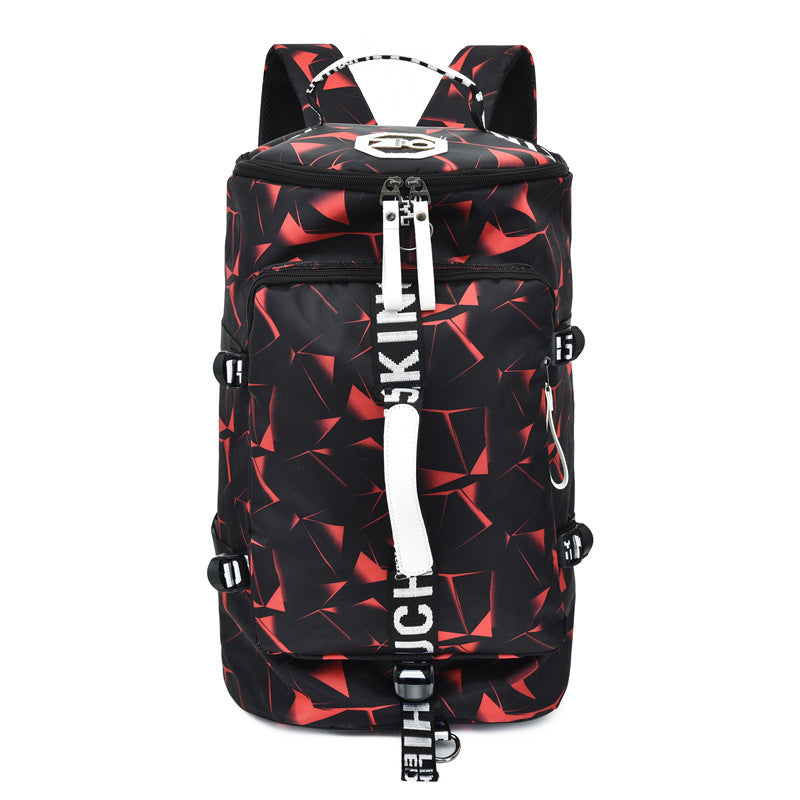 Men's Large Capacity Fashion Multifunctional Female Korean Backpacks