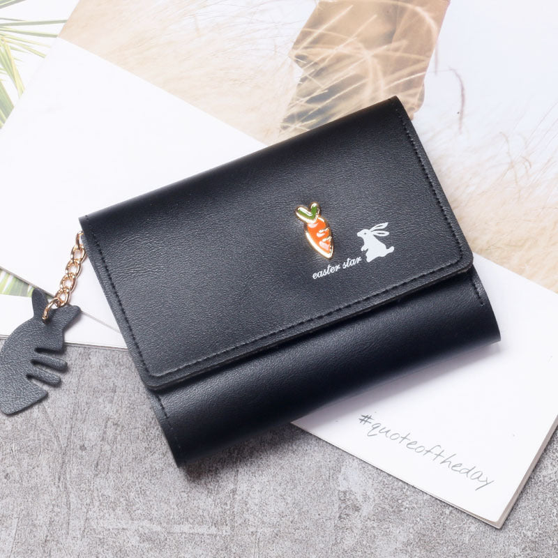 Women's Cute Short Mini Korean Style Ladies Wallet