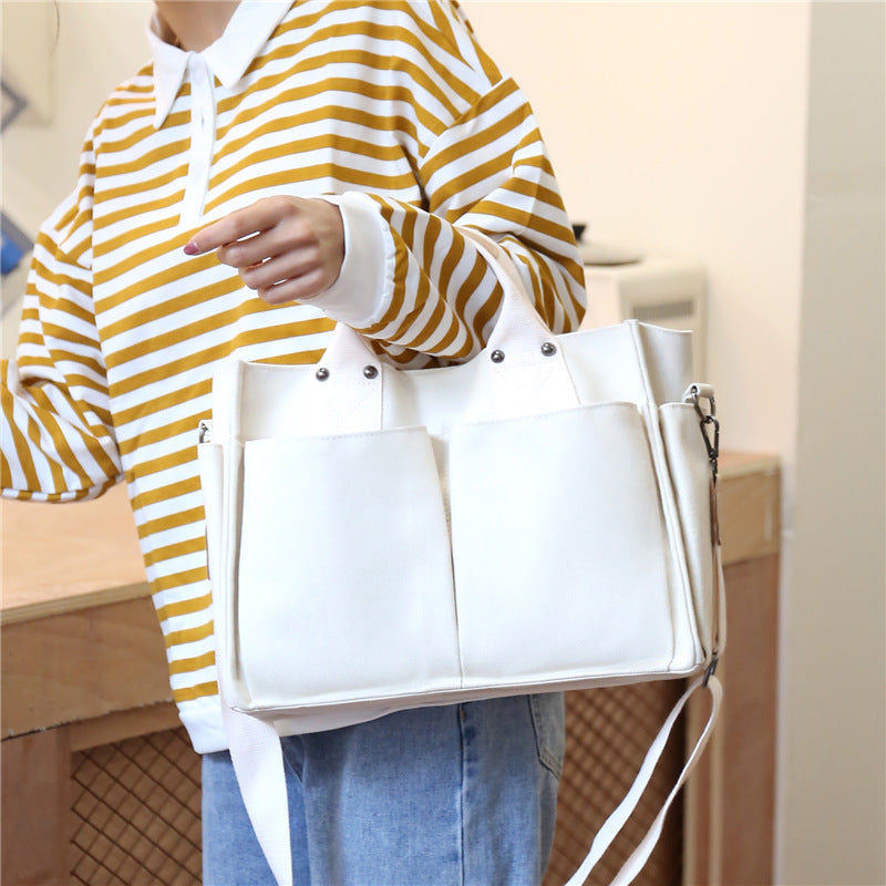 Women's Large Capacity Mummy Canvas Can Hold Handbags