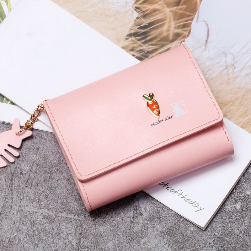 Women's Cute Short Mini Korean Style Ladies Wallet