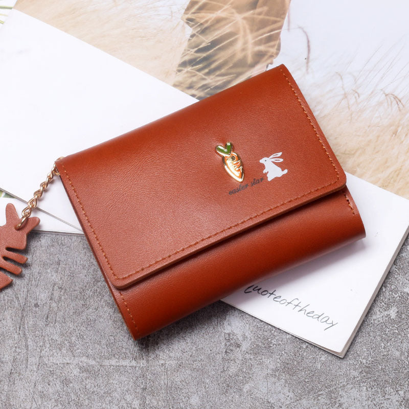 Women's Cute Short Mini Korean Style Ladies Wallet