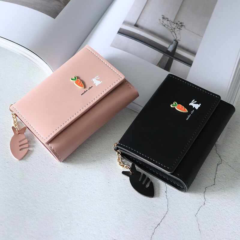 Women's Cute Short Mini Korean Style Ladies Wallet