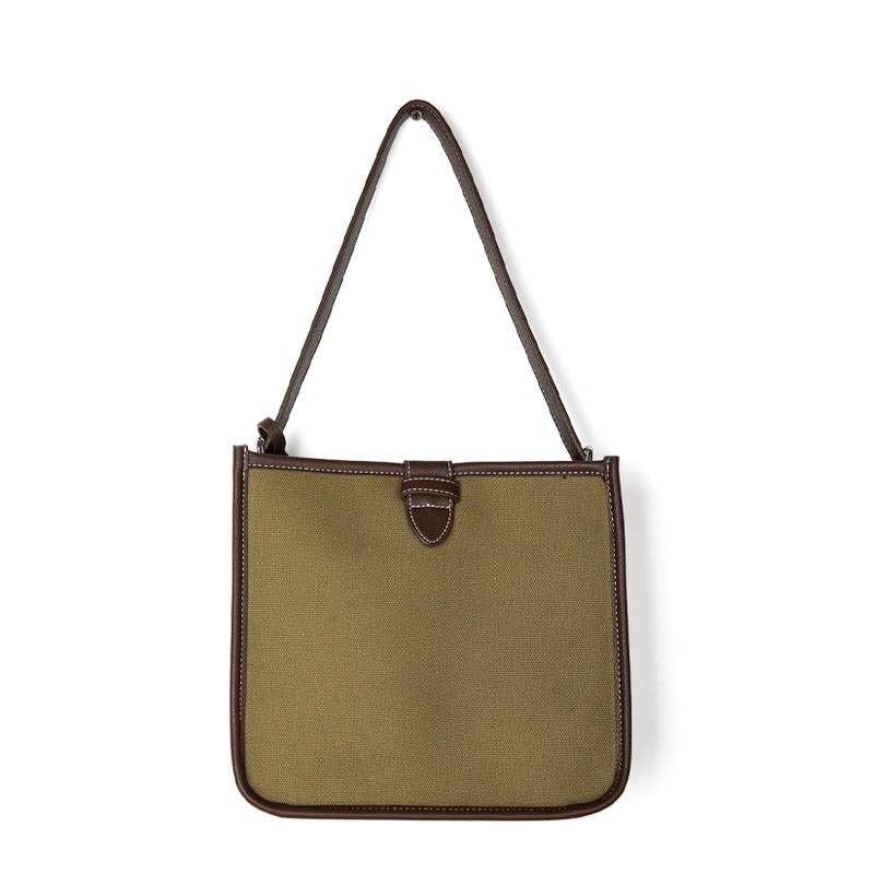 Women's Design Large Capacity Canvas Underarm Fashion Bags