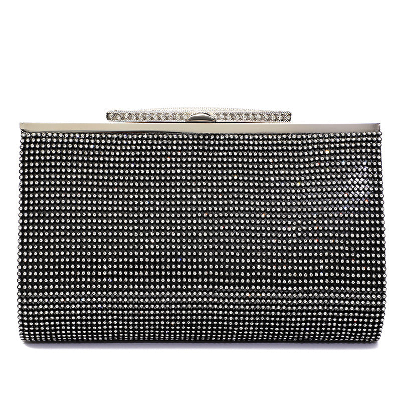 Women's Solid Color Banquet Clutch Fashion Horizontal Soft Evening Bags