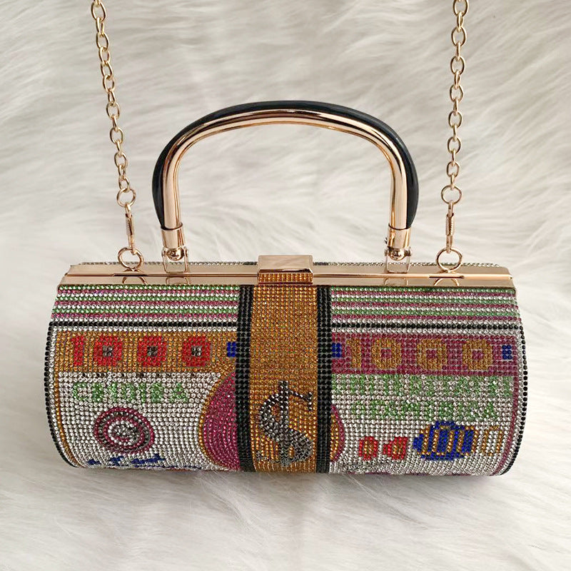 Dress One Clutch Fashion Dollar Hand Evening Bags