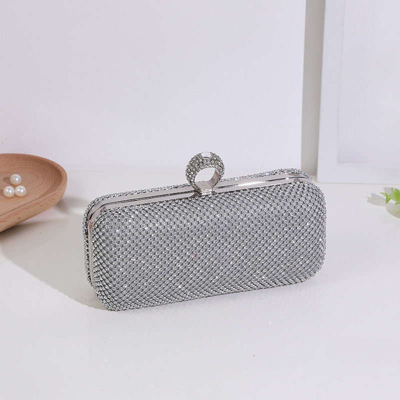 Women's Diamond Dinner Fashion Personalized Clutch Wedding Evening Bags