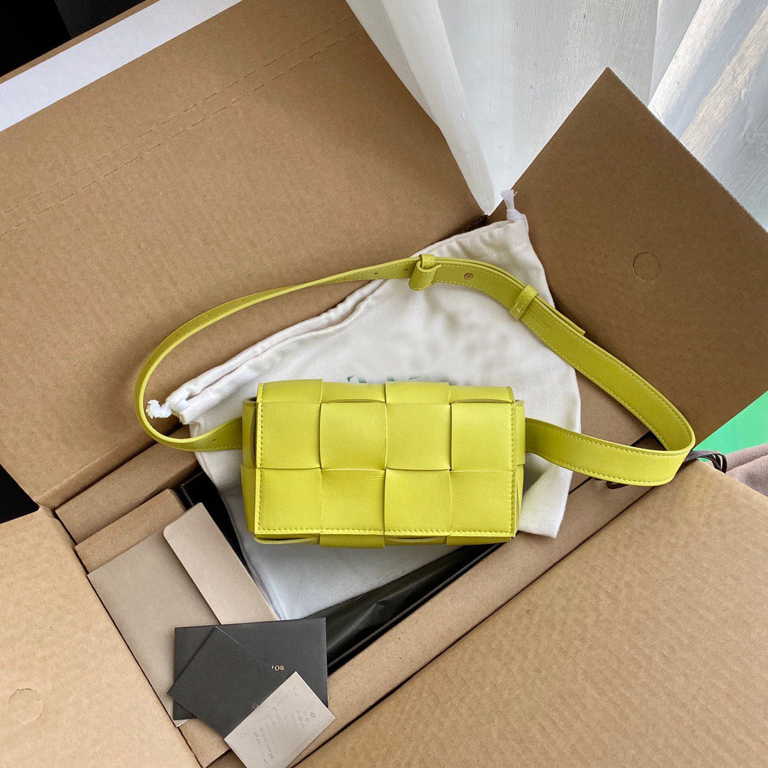 Women's & Men's Comfortable & Cowhide Woven Waist Packs