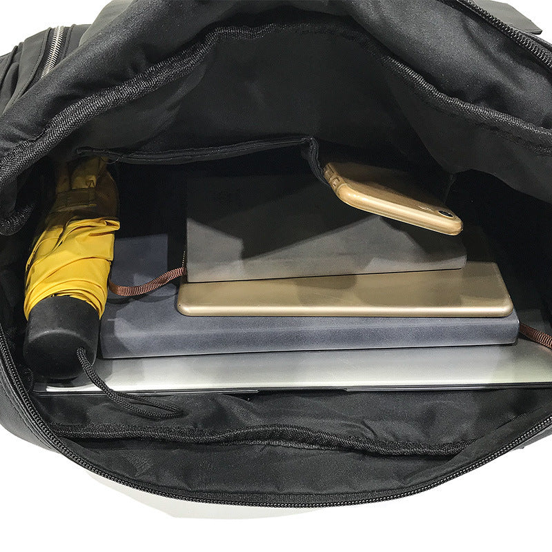 Men's Korean Style Trendy Leather Back Retro Men's Shoulder Bags