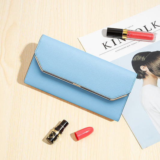Women's Long Mobile Fashion Simple Clutch Female Ladies Wallets