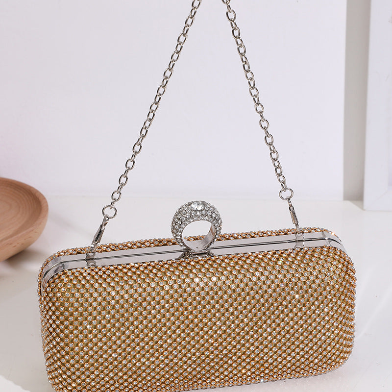 Women's Diamond Dinner Fashion Personalized Clutch Wedding Evening Bags