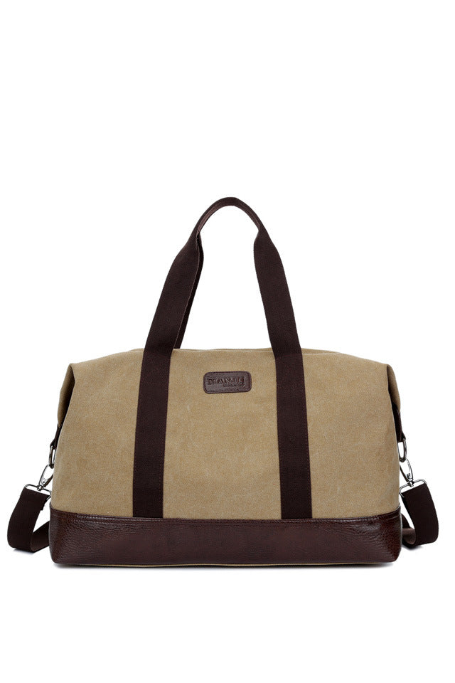 Korean Style Portable Canvas Large Capacity Fashion Travel Bags