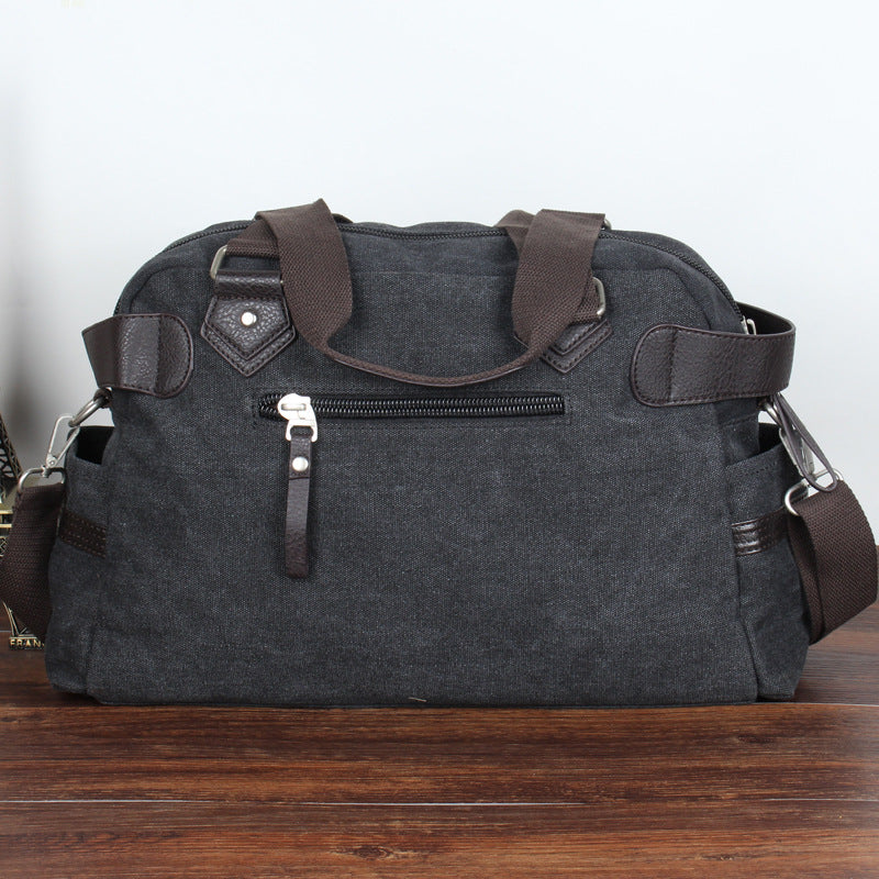 Men's Popular Comfortable Canvas Korean Fashion Men's Shoulder Bags
