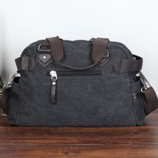 Men's Popular Comfortable Canvas Korean Fashion Men's Shoulder Bags