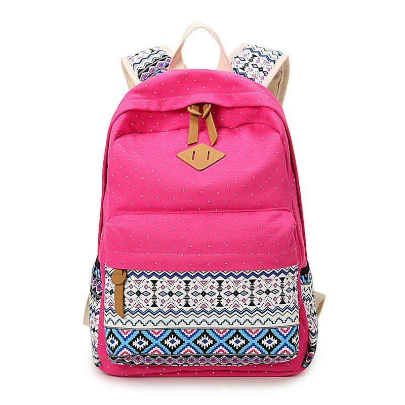 Women's Canvas For Ethnic Style Cloth Backpacks