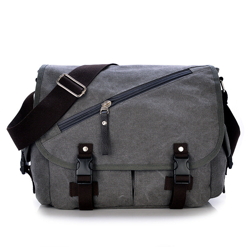 Men's Source Manufacturer Canvas Retro Document Difference Men's Messenger Bags
