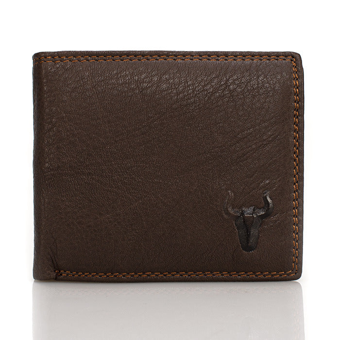 Men's Loose-leaf Multiple Slots Large Capacity Retro Men's Wallets
