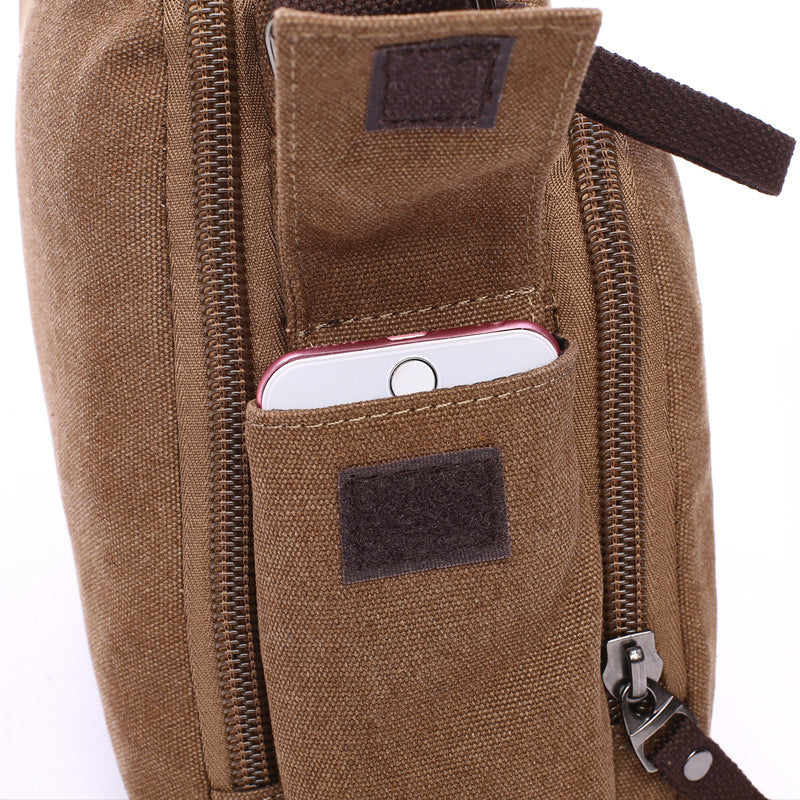 Charming Creative Elegant Graceful Canvas Practical Men's Messenger Bags