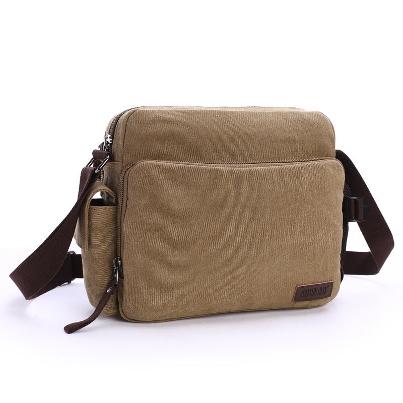 Charming Creative Elegant Graceful Canvas Practical Men's Messenger Bags