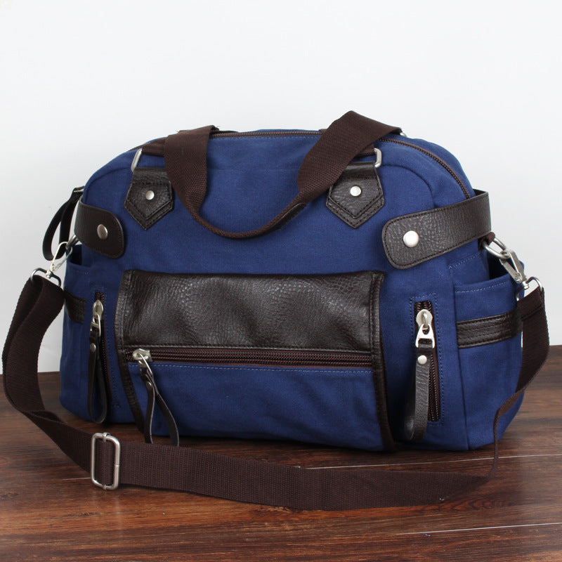 Men's Popular Comfortable Canvas Korean Fashion Men's Shoulder Bags