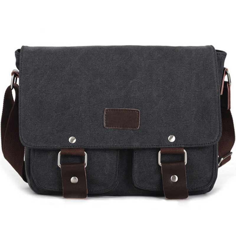 Men's Cool Classy Canvas Horizontal Leisure Bags