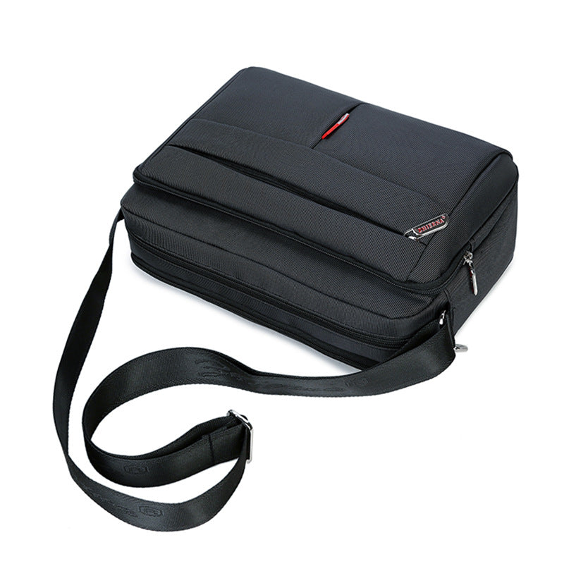 Men's Trendy Korean Style Leisure Horizontal Version Men's Shoulder Bags