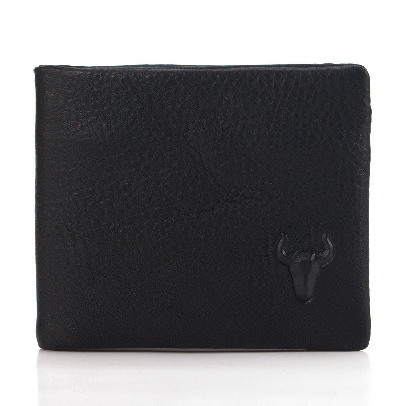 Famous Craftsman Leather For Man Short Men's Wallets