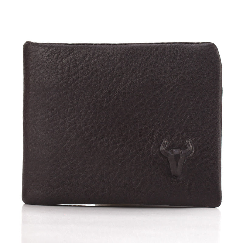 Famous Craftsman Leather For Man Short Men's Wallets