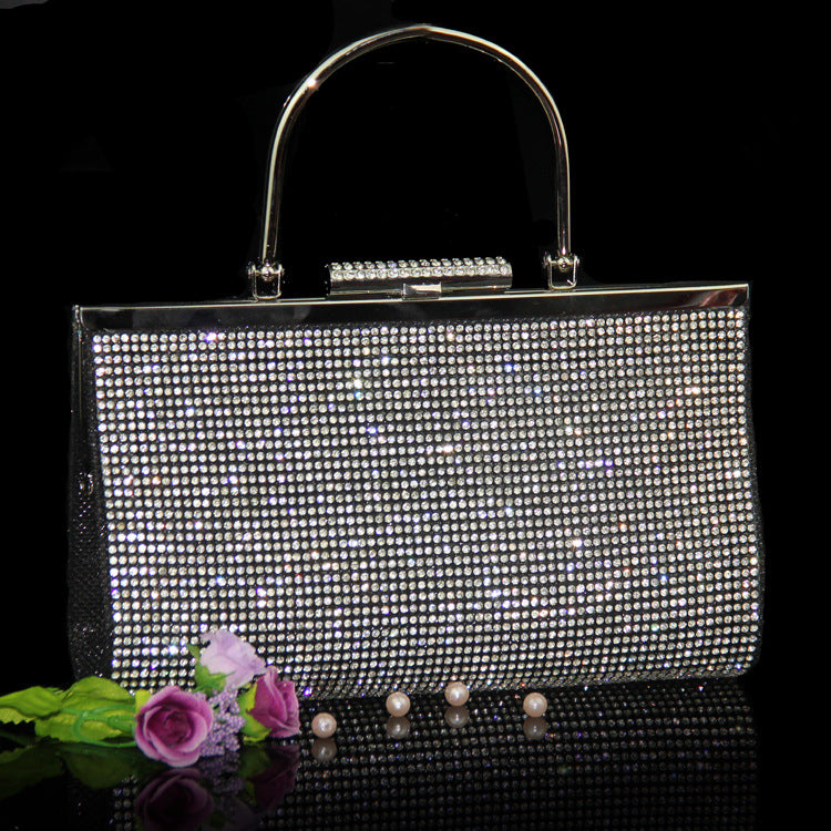 Women's Solid Color Banquet Clutch Fashion Horizontal Soft Evening Bags