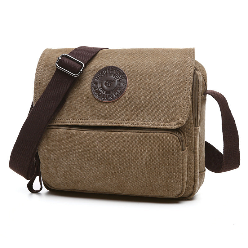 Women's & Men's & Single For Tourists Solid Color Men's Messenger Bags