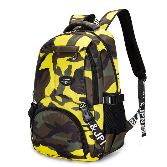Men's Waterproof Fashion Trend Campus Primary Junior Backpacks
