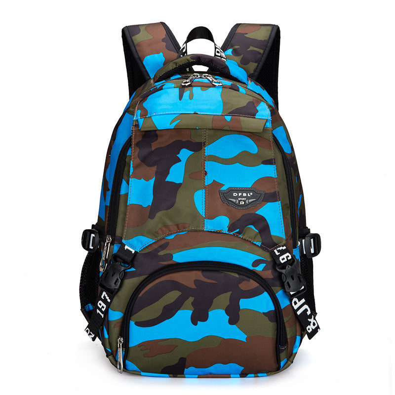 Men's Waterproof Fashion Trend Campus Primary Junior Backpacks