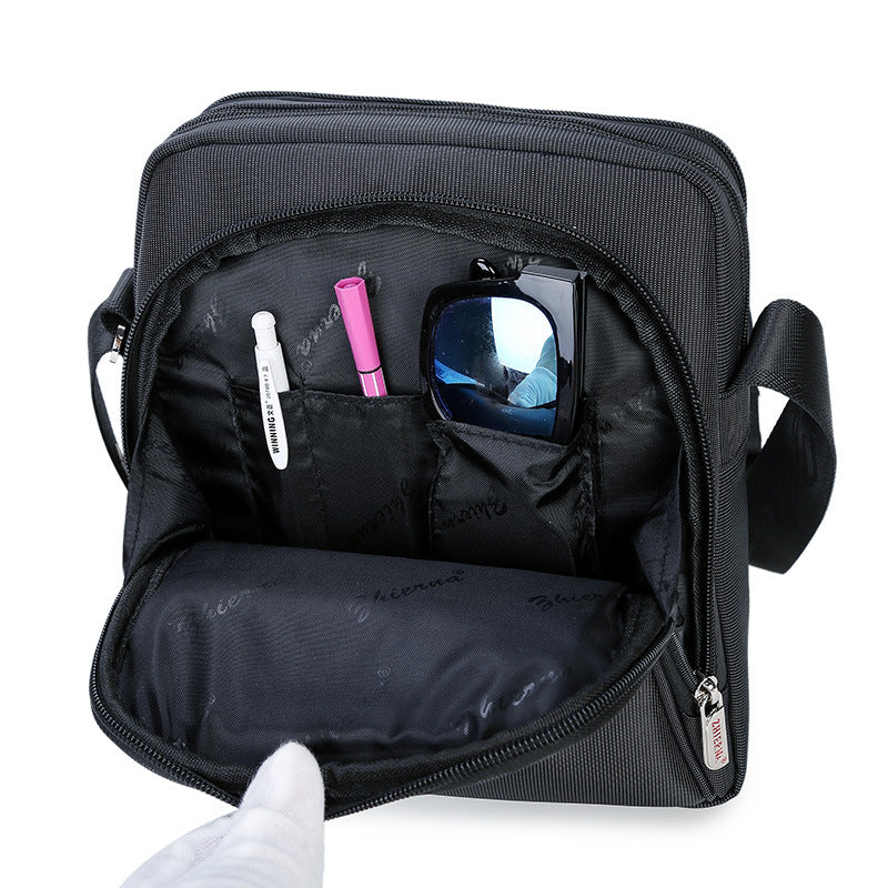 Men's Stylish Oxford Cloth Fashion Vertical Men's Shoulder Bags