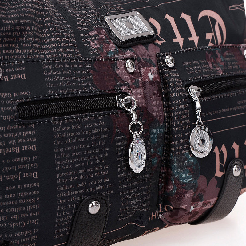 Women's Apple Multifunctional Fashion Oxford Cloth Waterproof Shoulder Bags